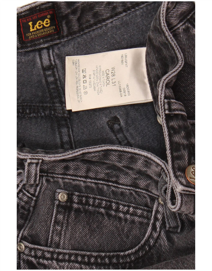 Lee Womens Carol Cropped Jeans W28 L25 Grey Cotton