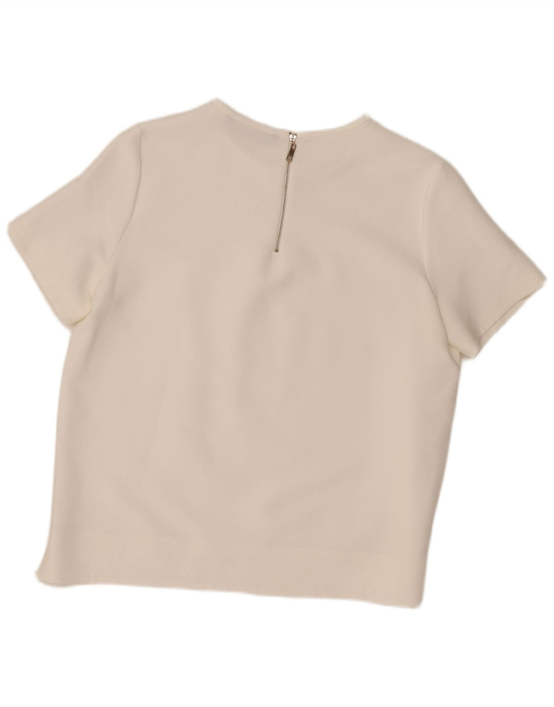 Top in camicetta da donna Zara UK 18 XL bianco