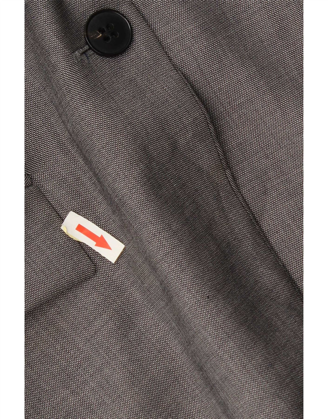 Hugo Boss Dame 2 Button Blazer Jacket UK 12 Medium Grey Uld