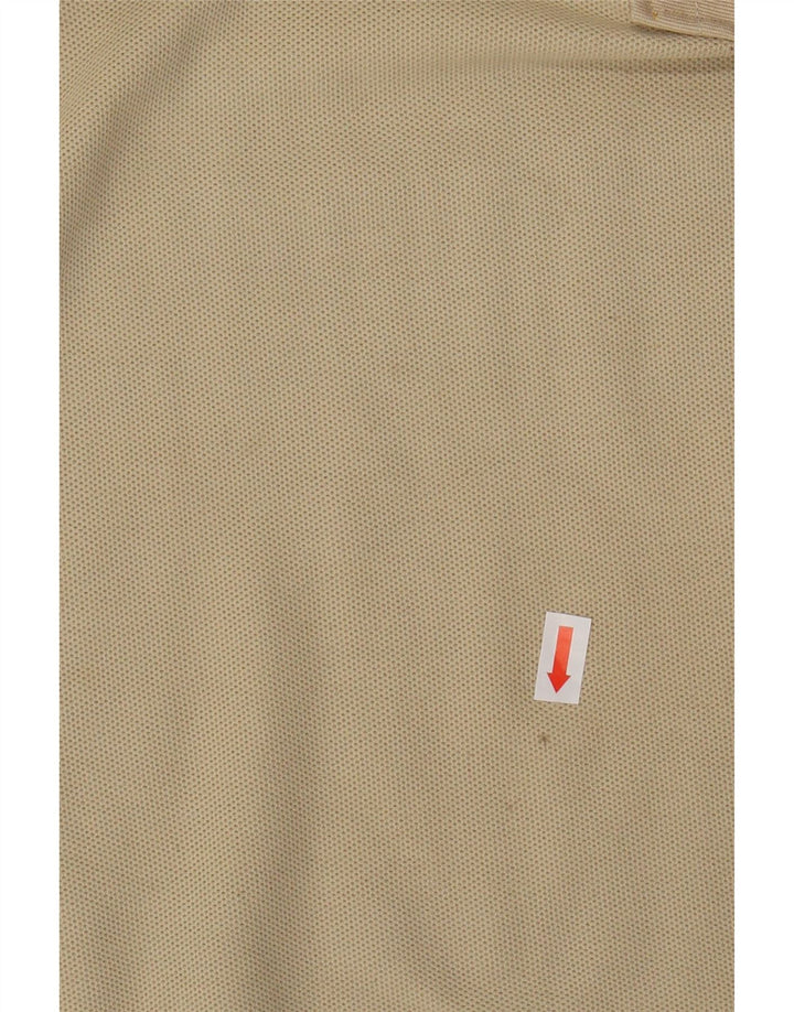 FILA Mens Polo Shirt IT 48 Medium Beige Cotton Vintage Fila and Second-Hand Fila from Messina Hembry 