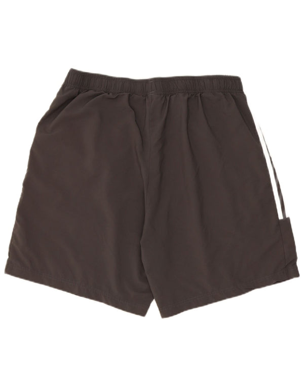 Pantaloncini sportivi da uomo Adidas XL poliestere grigio