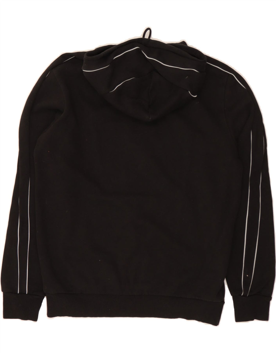 PUMA Mens Hoodie Jumper Small Black Cotton Vintage Puma and Second-Hand Puma from Messina Hembry 