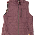 Gilet imbottito da donna CARHARTT US 8/10 nylon viola medio