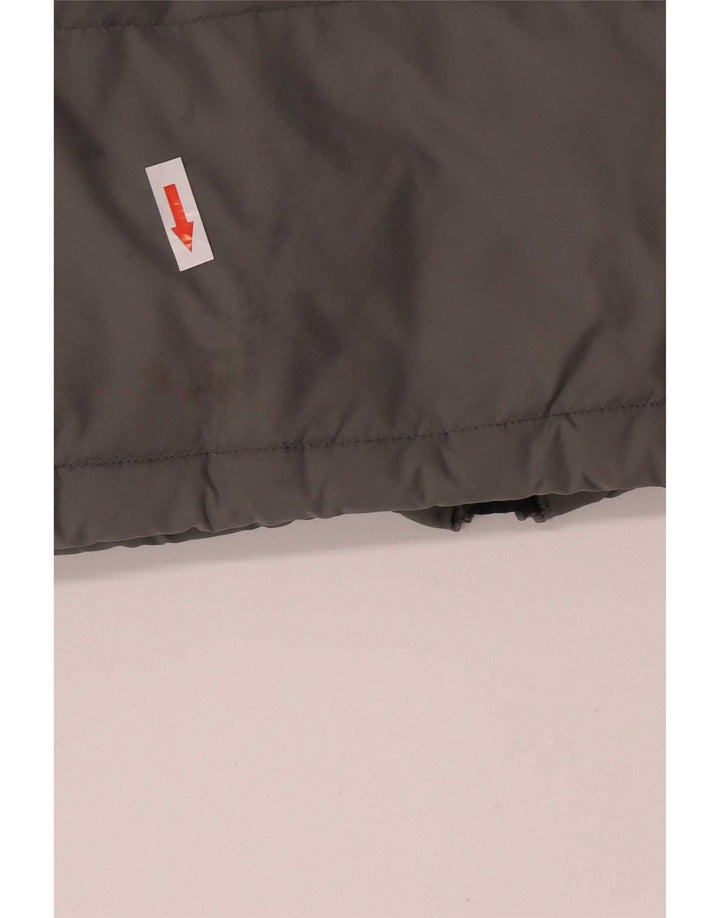Champion Chaqueta Acolchada Extragrande para Hombre UK 10 Small Gris Colorblock