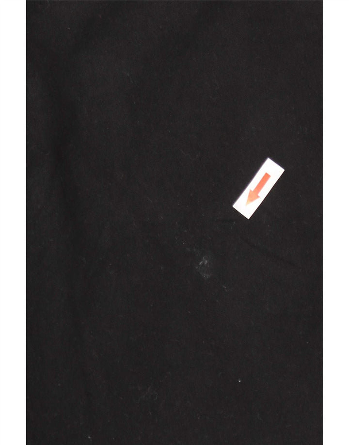 French Connection Mens Chino Shorts W38 XL Black Cotton
