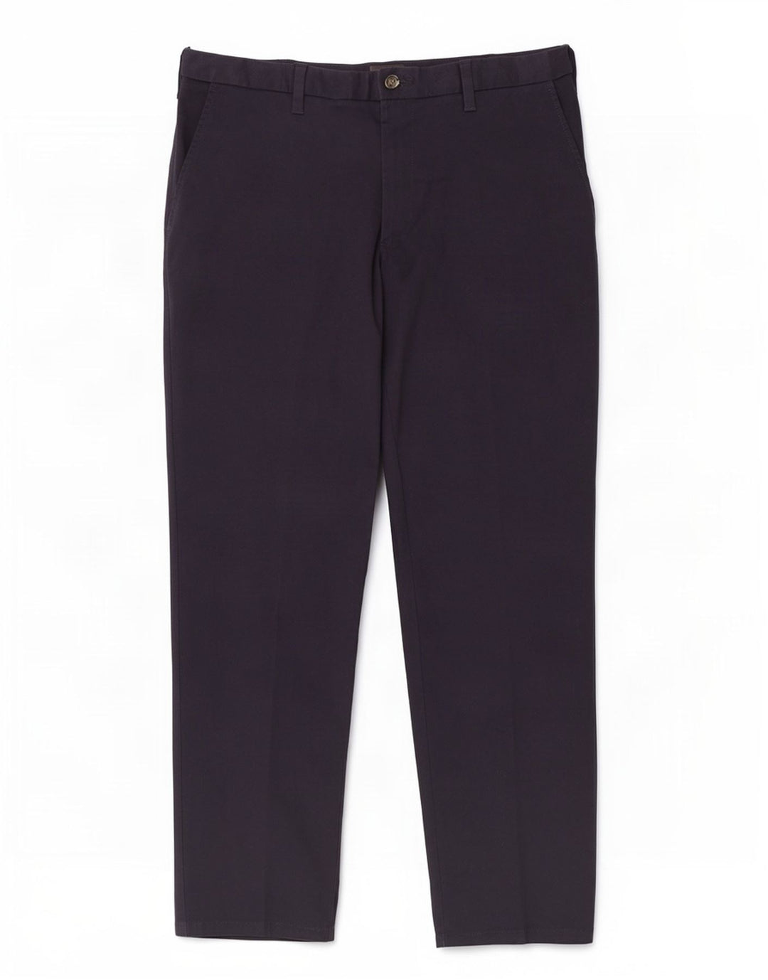 Marks & Spencer Herre Regular Chino Bukser W38 L31 Marineblå Bomuld