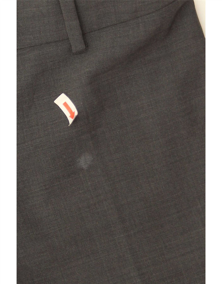 Max Mara Womens Weekend Slim Fit Casual Trousers W26 L26 Grey