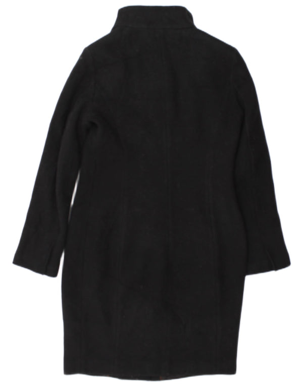Zara Womens Overcoat UK 10 Small Black