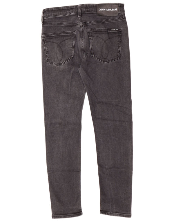 Calvin Klein Mens Slim Jeans W32 L27 Grey Cotton