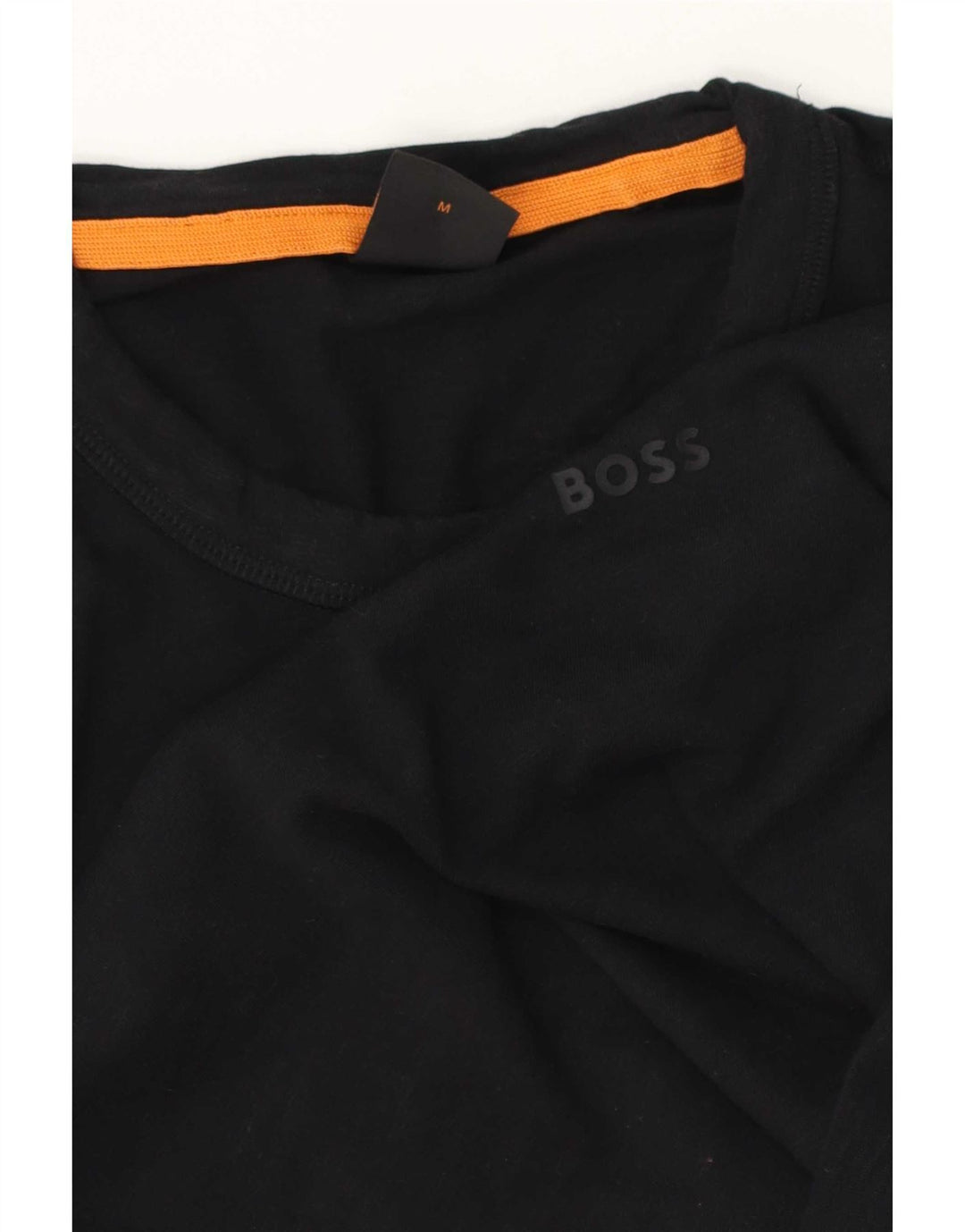 Hugo Boss Mens T-Shirt Top Medium Black