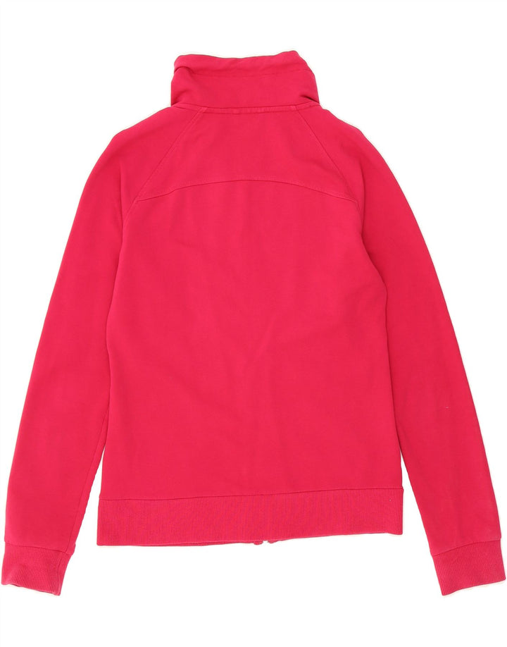 PUMA Womens Tracksuit Top Jacket UK 12 Medium Red Cotton Vintage Puma and Second-Hand Puma from Messina Hembry 
