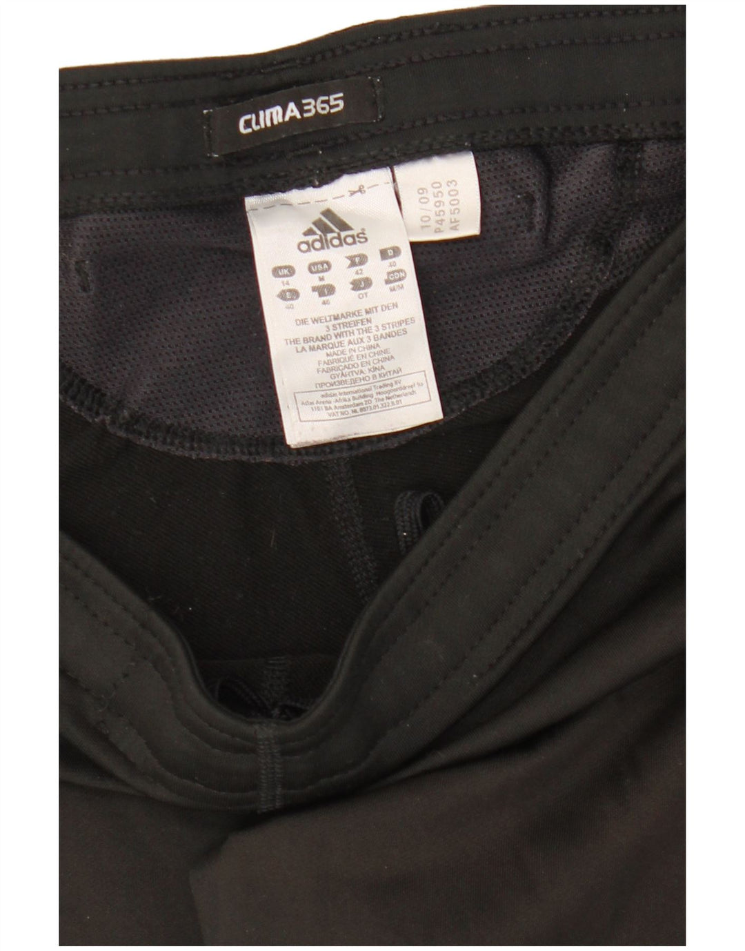 Adidas Womens Clima 365 Capri Leggings UK 14 Medium Black Polyester