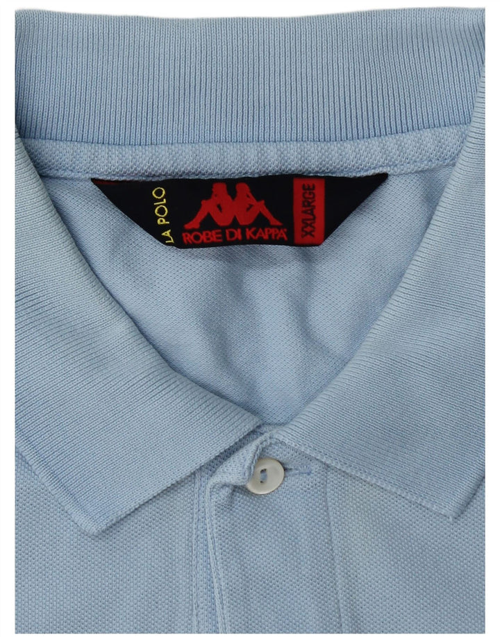 Kappa Mens Polo Shirt 2XL Blue