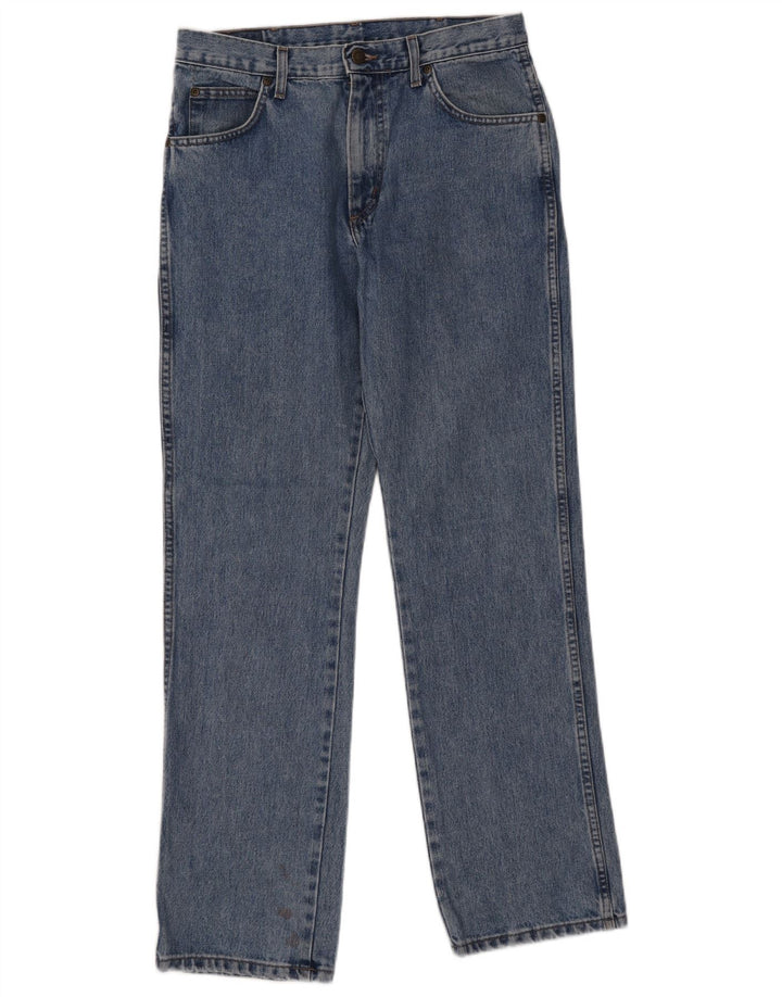 Wrangler Straight Jeans til mænd W32 L32 blå bomuld