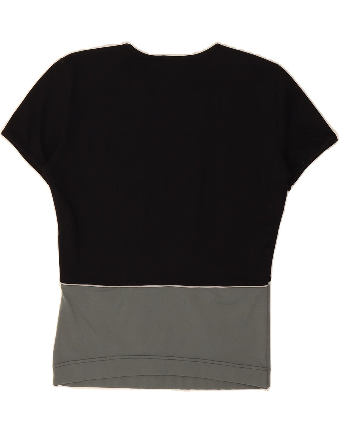 ARENA Womens T-Shirt Top UK 16 Large  Black Colourblock Polyester Vintage Arena and Second-Hand Arena from Messina Hembry 