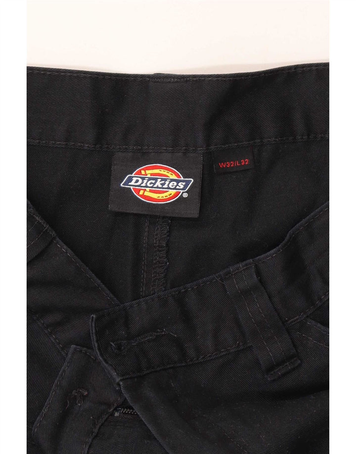 Dickies Pantalones cargo rectos para hombre W32 L32 Poliéster azul marino