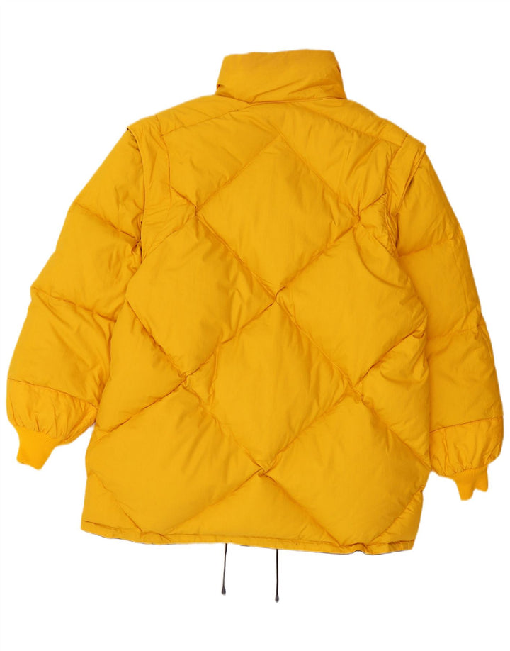 DOLOMITE Herre Vendbar polstret jakke UK 42 XL Gul Bomuld