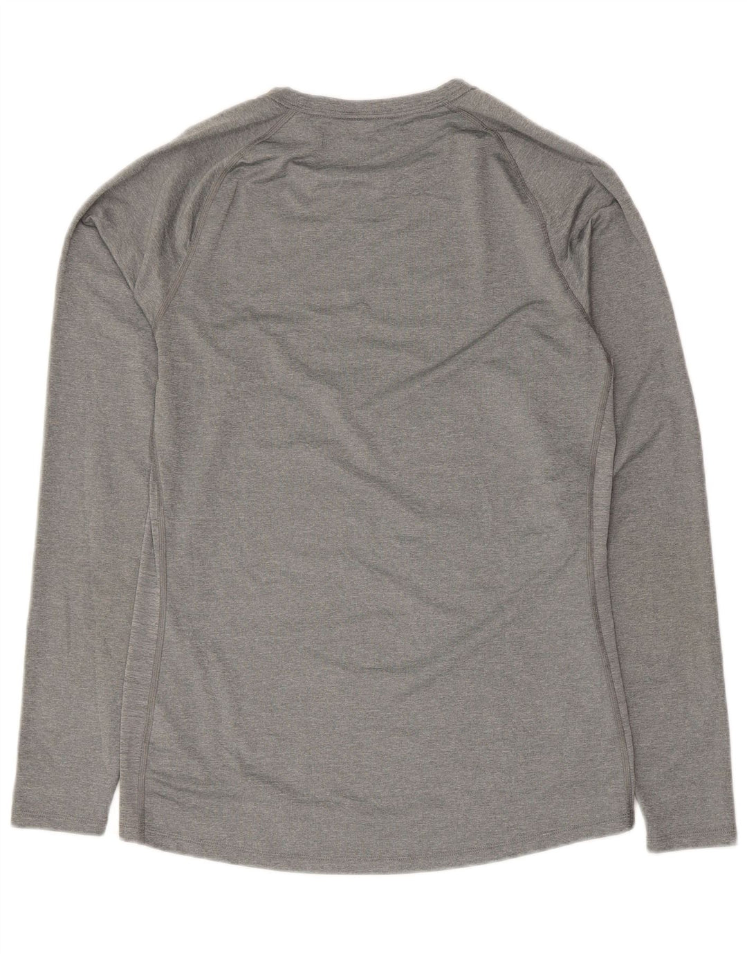 Nike Mens Dri Fit Top Long Sleeve XL Grey Polyester