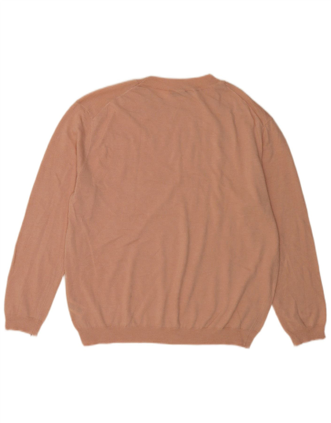Zara Womens Boat Neck Jumper Sweater UK 16 Large Pink Polyester