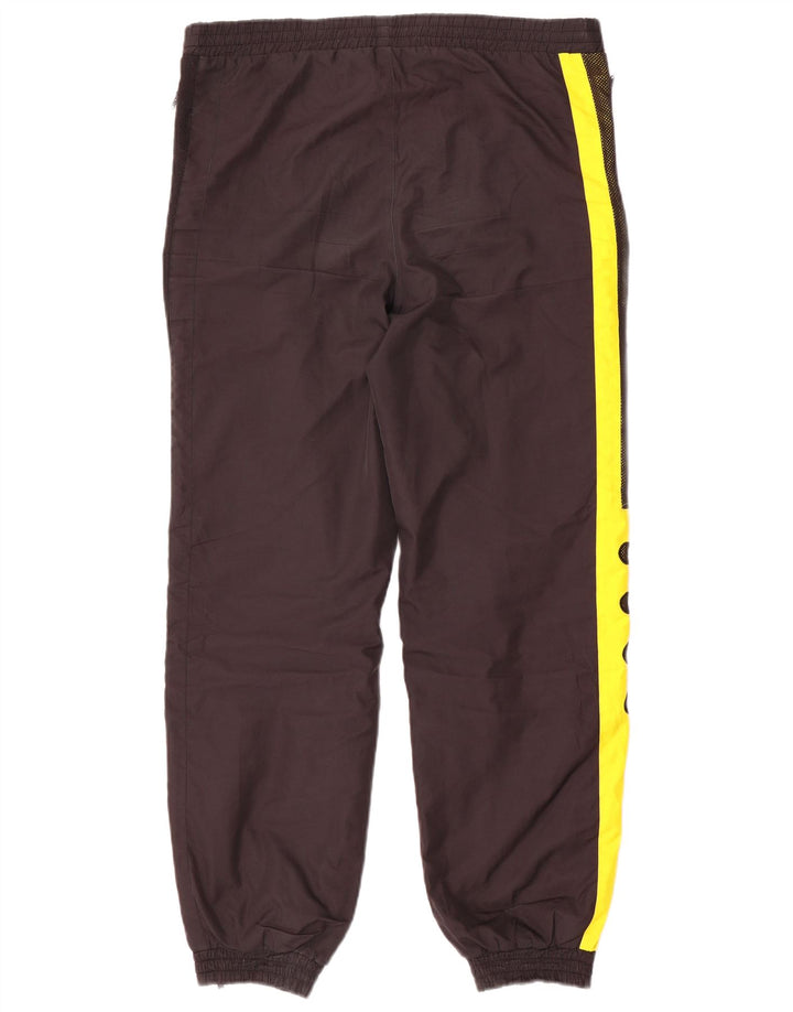 Fila Mens Graphic Tracksuit Trousers Joggers Medium Black Colourblock