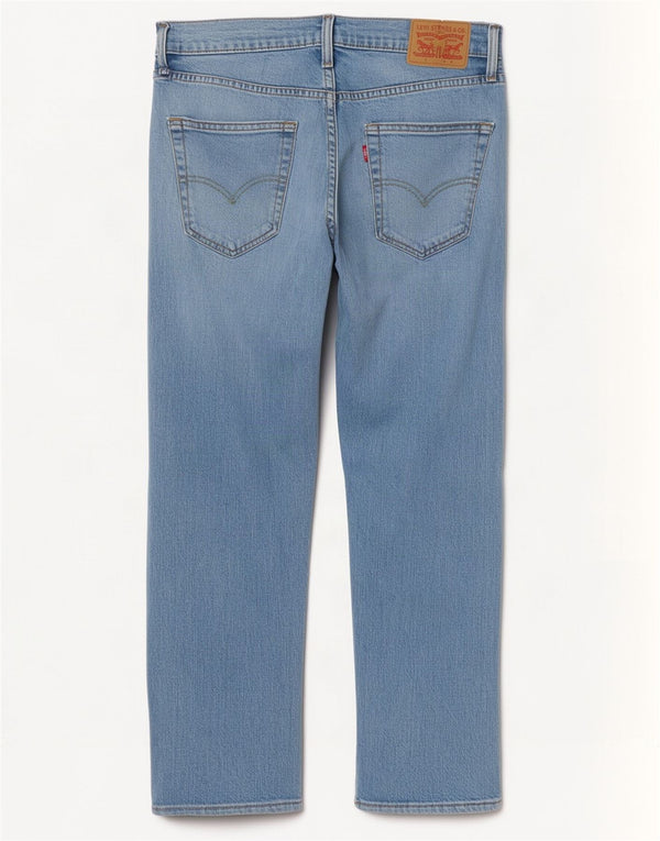 Мужские зауженные джинсы Levi's 502 W33 L27 синие