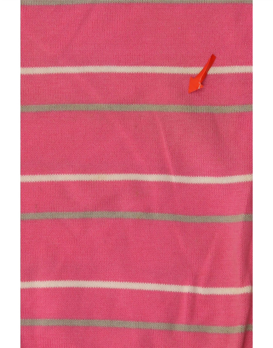 Puma Mens Vest Tank Top Medium Pink Striped Cotton
