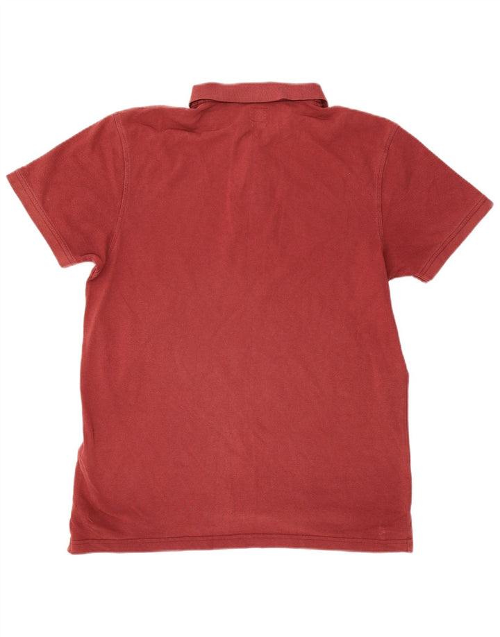 Levi's Mens Standard Polo Shirt Large Burgundy Cotton