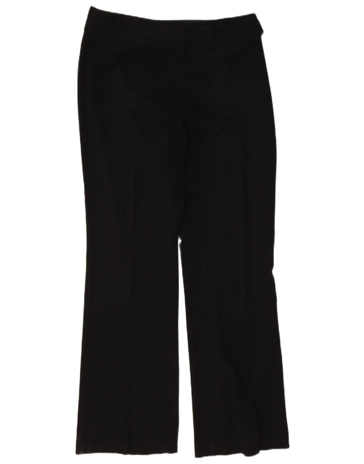 Marks & Spencer Womens Bootcut Suit Trousers UK 16 Large W34 L32 Black