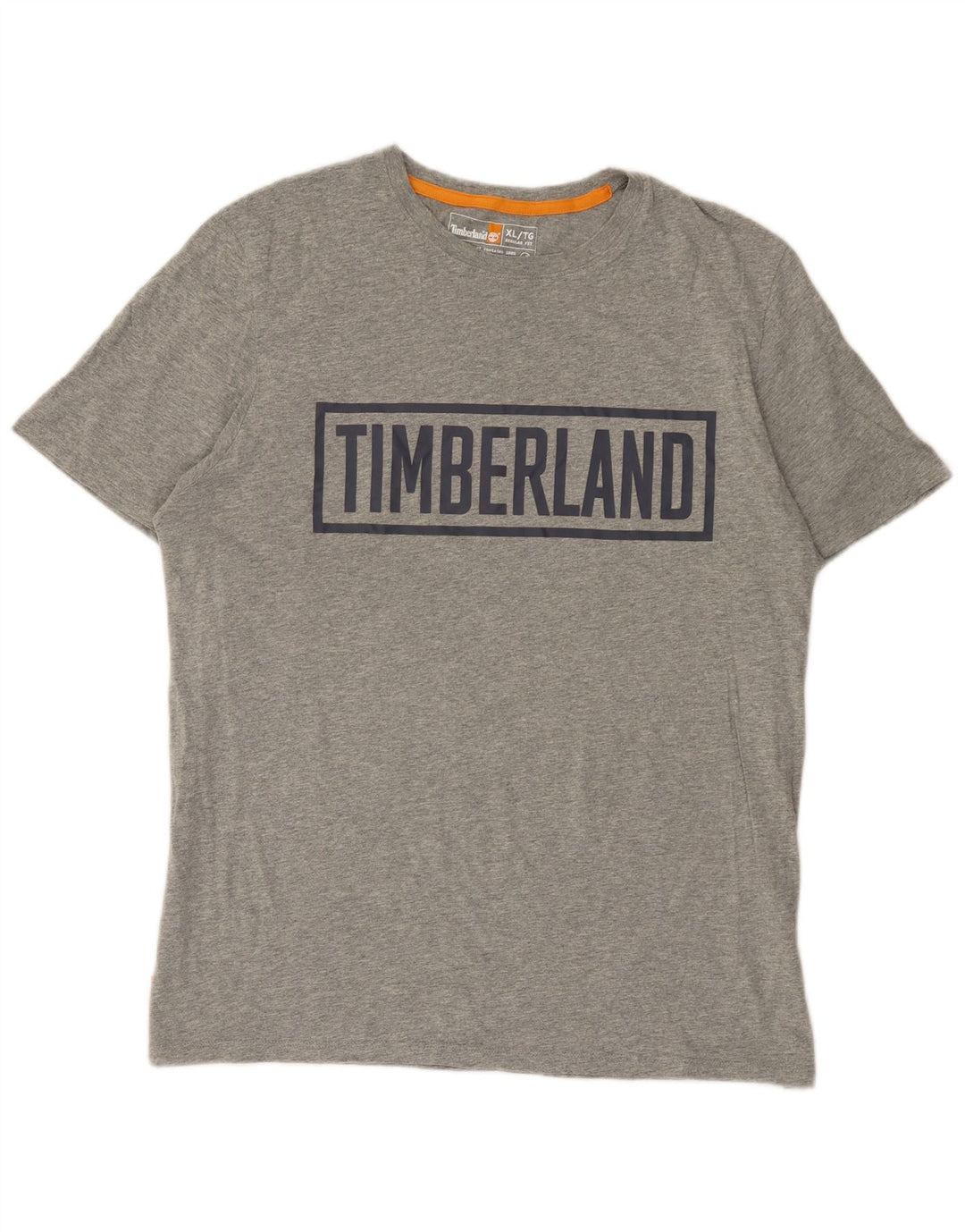 Timberland Mens Regular Fit Graphic T-Shirt Top XL Grey