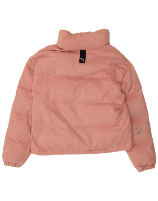 Puma Chaqueta acolchada para mujer UK 44 Poliéster rosa medio