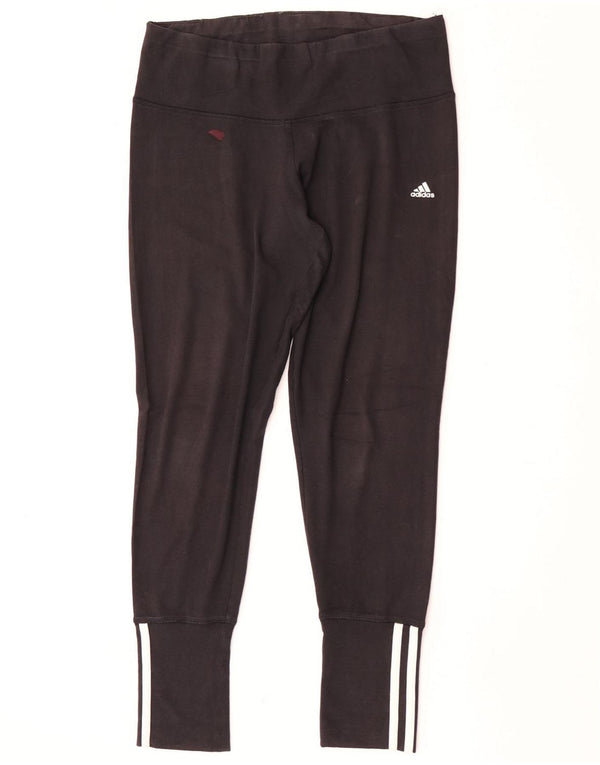 Leggings Adidas da donna UK 12/14 cotone nero medio