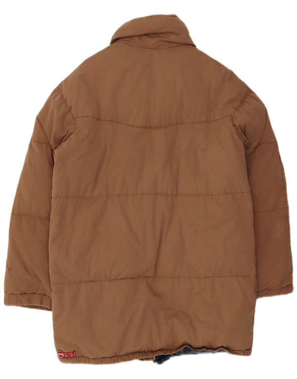 Piumino Uomo Colmar IT 52 Large Marrone Cotone