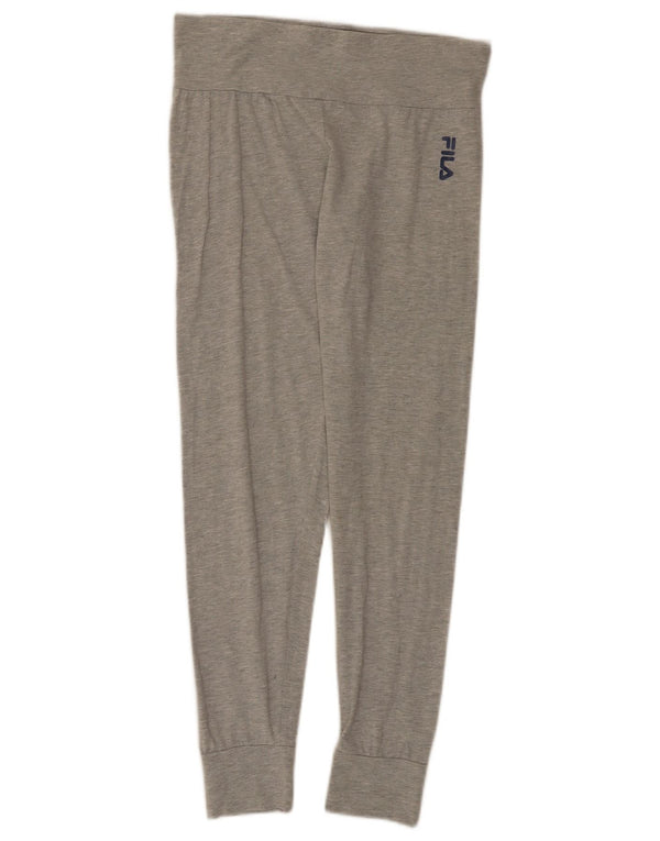 Fila Womens Leggings UK 12 Medium Grey Flecked