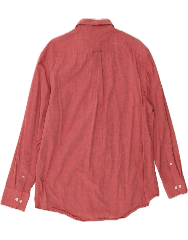 IZOD Mens Shirt Large Red Cotton Vintage Izod and Second-Hand Izod from Messina Hembry 