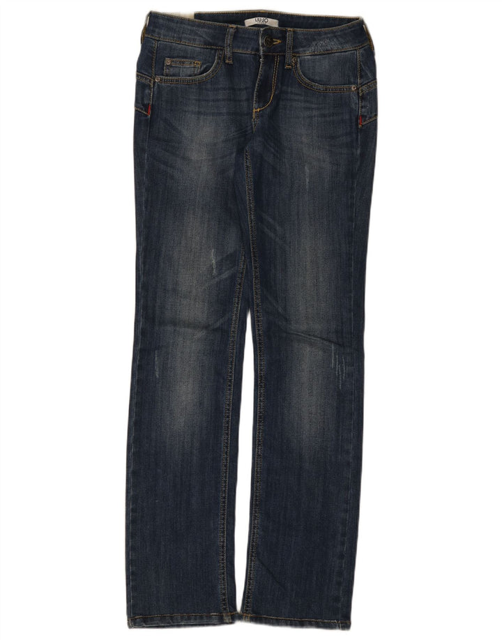 Liu Jo Womens Bootcut Jeans W28 L31 Navy Blue
