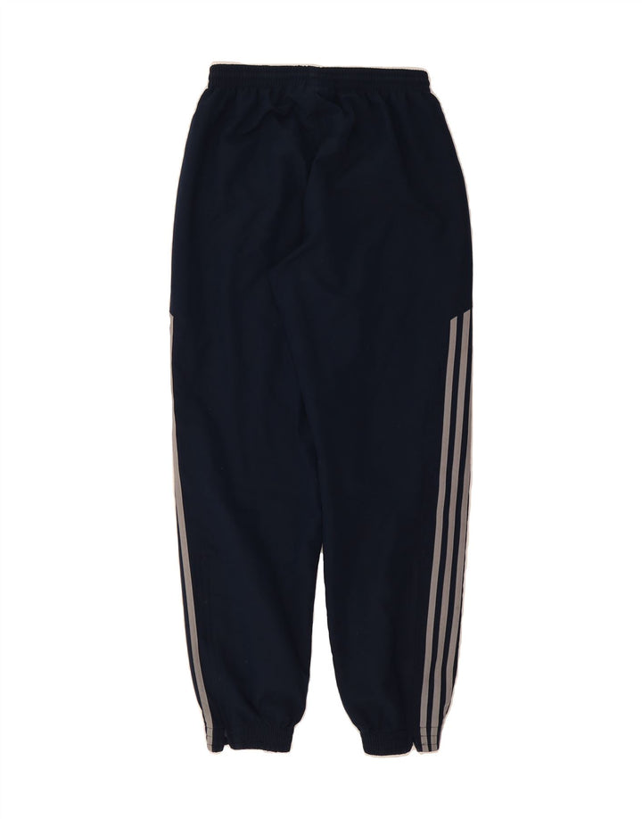 ADIDAS Mens Tracksuit Trousers Joggers Small  Navy Blue Polyester Vintage Adidas and Second-Hand Adidas from Messina Hembry 