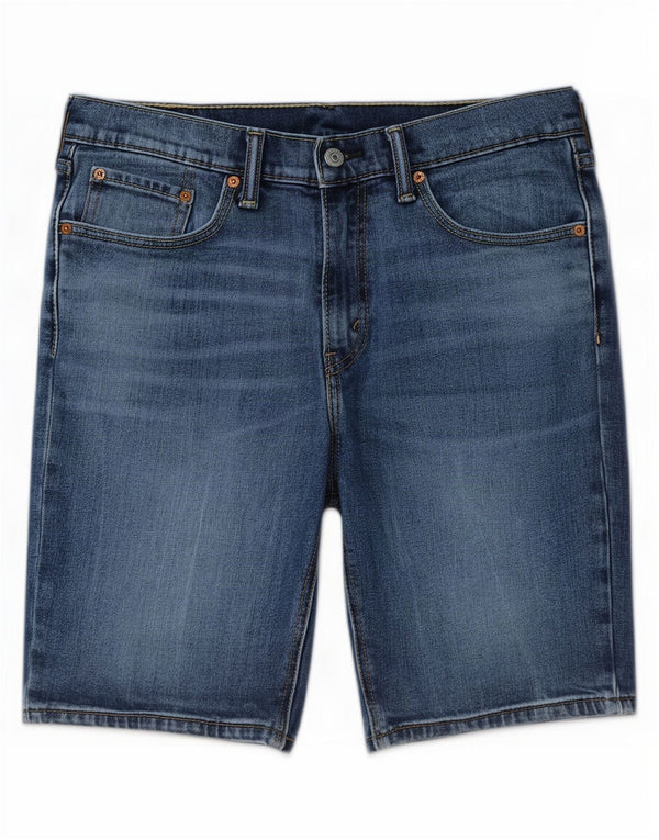 Levi's Mens 541 Denim Shorts W32 Large Blue Cotton