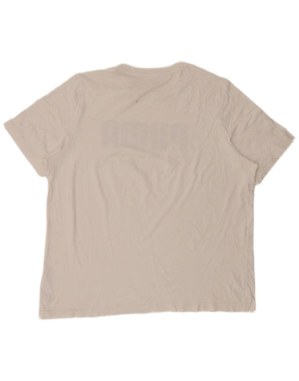 Ανδρικό γραφικό T-Shirt Puma XL Λευκό βαμβακερό