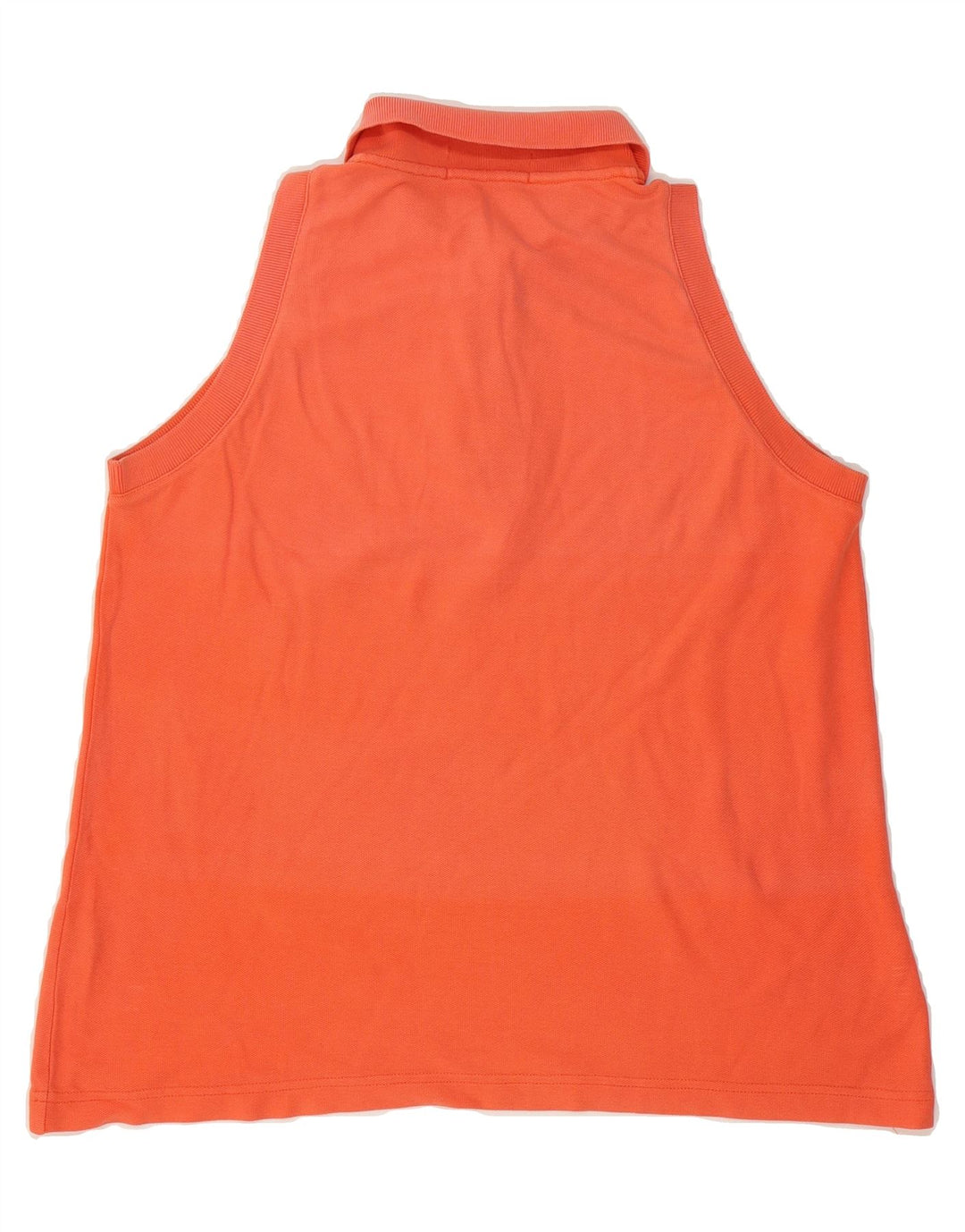 FILA Womens Sleeveless Polo Shirt US 12 Large Orange Vintage Fila and Second-Hand Fila from Messina Hembry 