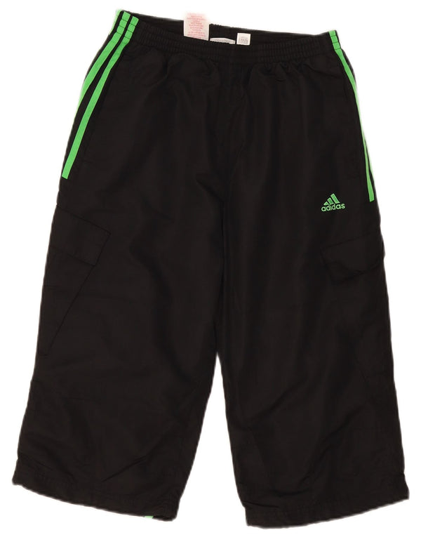 Adidas Clima 365 Bermuda Sportshorts für Mädchen, 12–13 Jahre, Schwarz, Farbblock