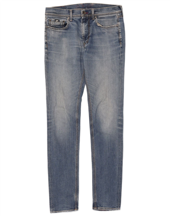 Gas Womens Slim Jeans W31 L34 Blue Cotton