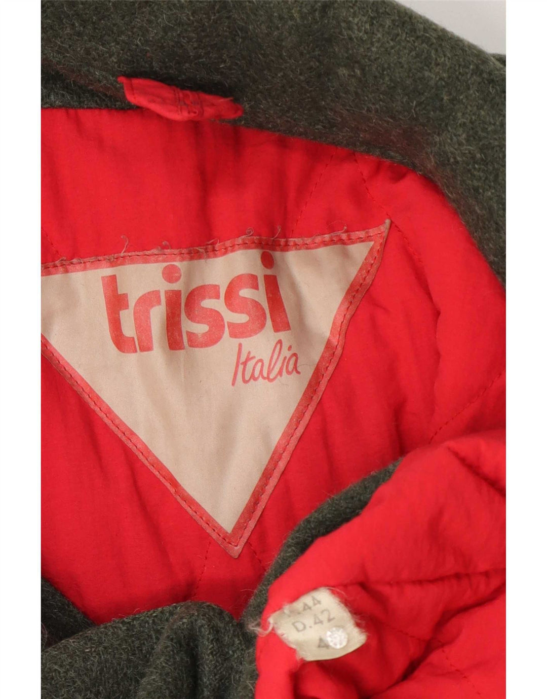 Sobretudo masculino Trissi IT 44 XS verde
