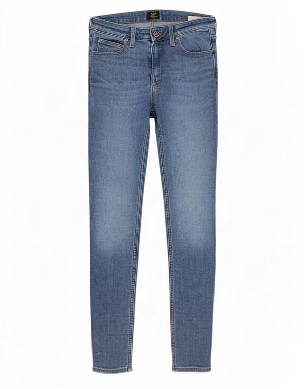 Vaqueros Lee Scarlett Skinny para Mujer W28 L29 Algodón Azul