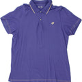 LOTTO Mens Polo Shirt 2XL Purple Vintage Lotto and Second-Hand Lotto from Messina Hembry 