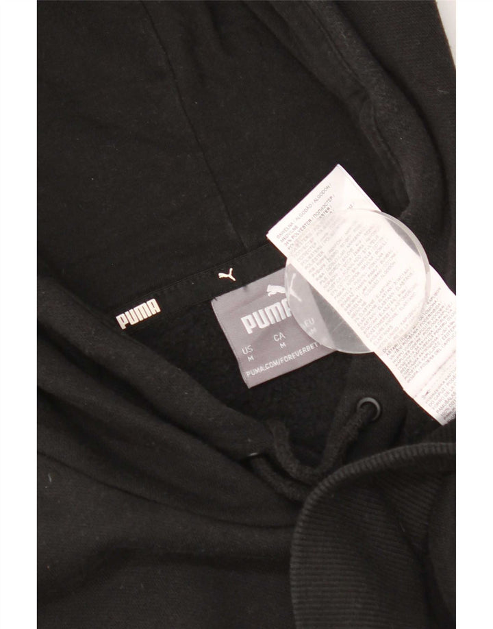 Puma Pull à Capuche Graphique Homme Noir Moyen Coton