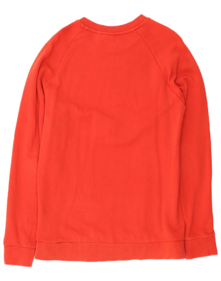 Adidas Mens Graphic Sweatshirt Jumper Medium Red Cotton