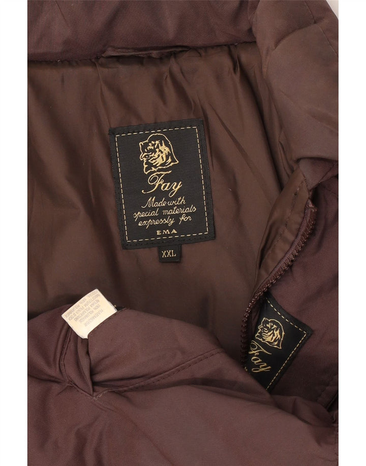 Jachetă căptușită pentru femei Fay UK 44 2XL Maro Poliamidă