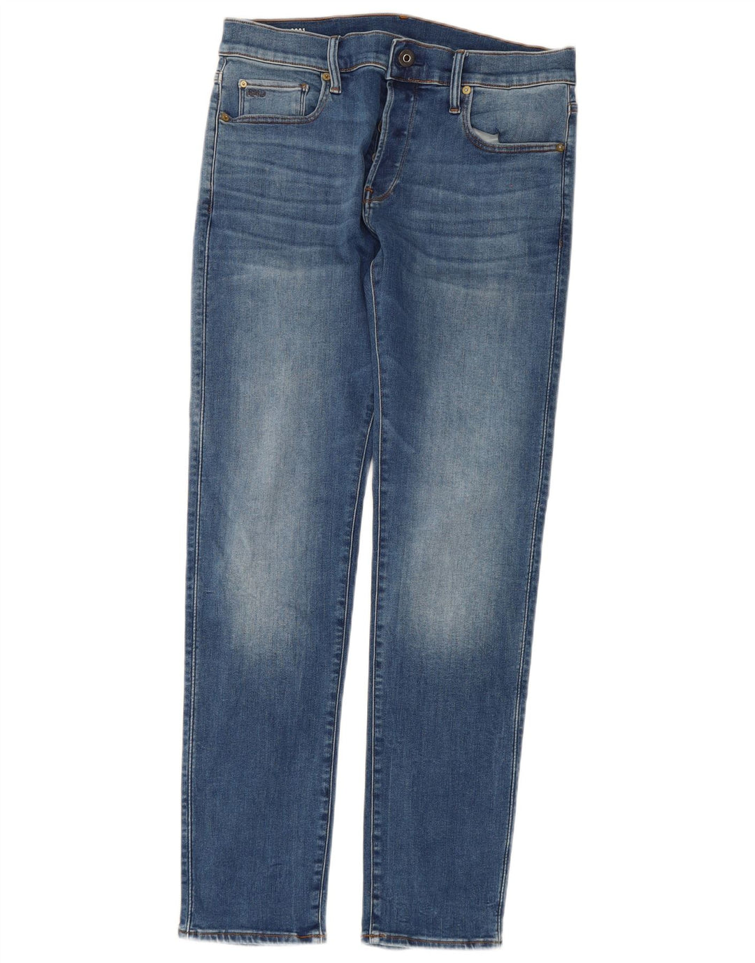 Męskie jeansy G-Star 3301 W32 L32 Niebieskie