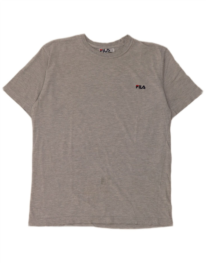 T-shirt Fila Uomo Top IT 50 Cotone Grigio Medio