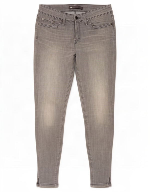 Levi's Womens Legging Skinny Jeans W26 L29 Grey